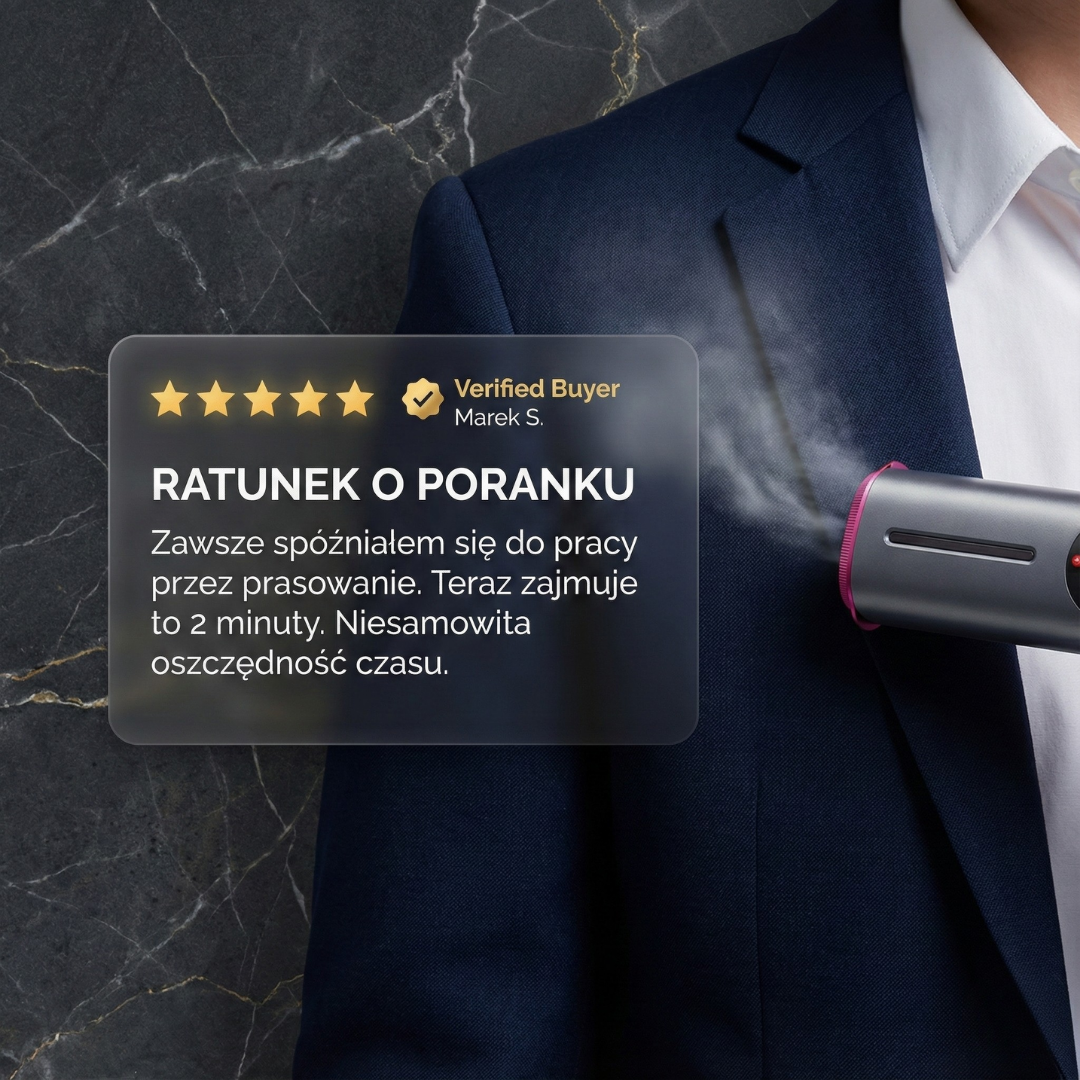 AERIS™ - Profesjonalna Parownica Ręczna