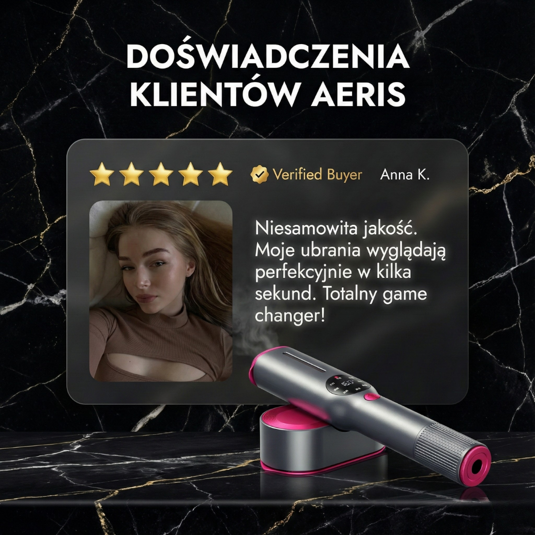 AERIS™ - Profesjonalna Parownica Ręczna